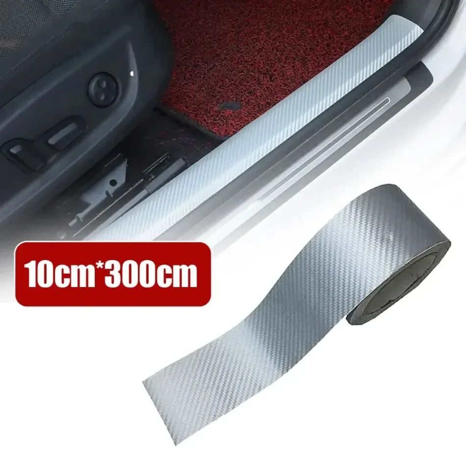 Auto Trunk Door Sill Tape Protection Film Waterproof 3D Carbon Fiber Car Sill Scuff Anti Scratch Threshold Sticker Decal
Auto Trunk Door Sill Tape Protection Film Waterproof 3D Carbon Fiber Car Sill Scuff Anti Scratch Threshold Sticker Decal