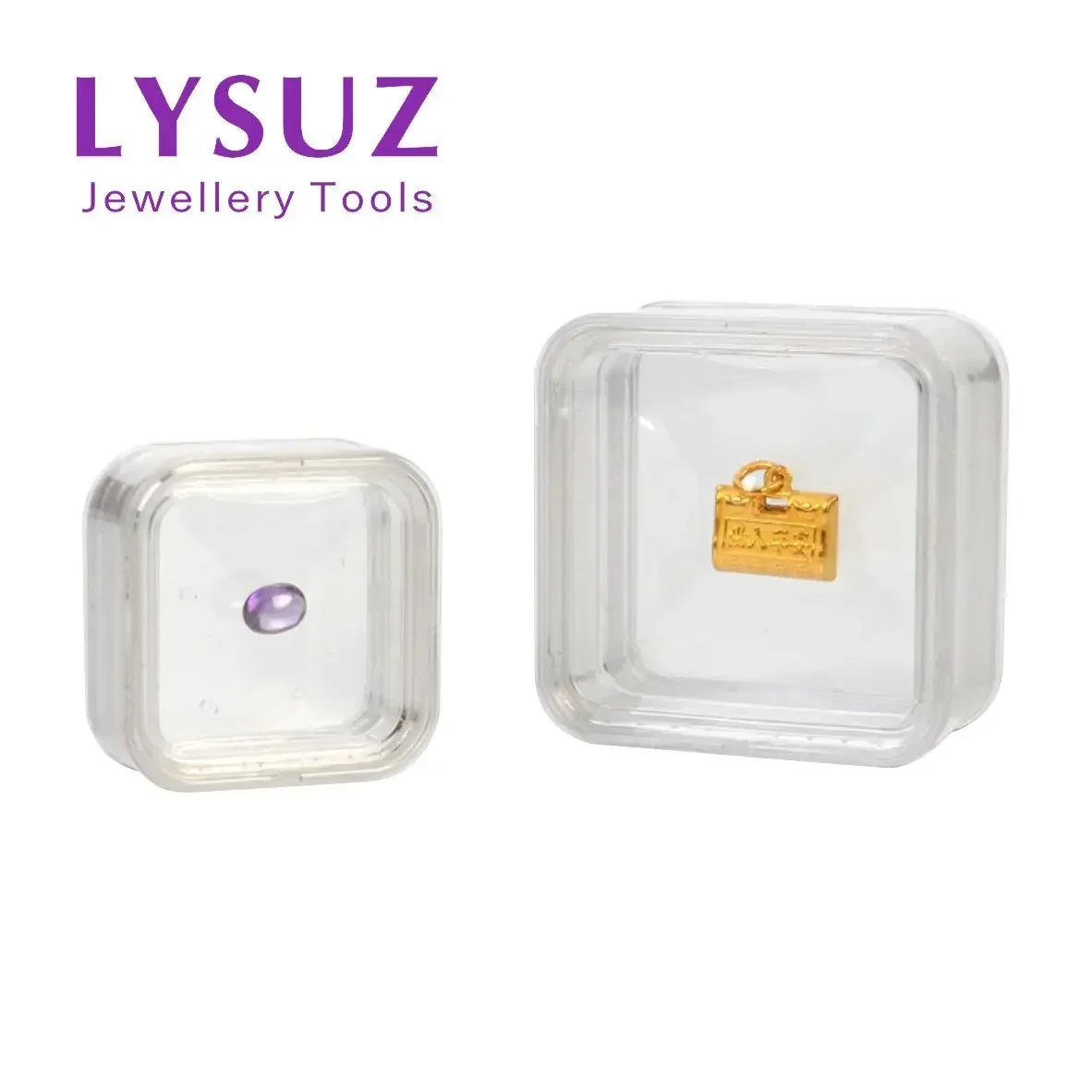 3pcs Jewelry Suspension Display Box Transparent Container Gemstone Loose Diamond 3D Floating Frames Packaging Case
3pcs Jewelry Suspension Display Box Transparent Container Gemstone Loose Diamond 3D Floating Frames Packaging Case