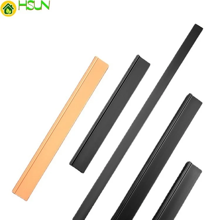 Wardrobe top through handle Modern simple and long aluminum alloy cabinet door handle Black drawer cabinet handle
Wardrobe top through handle Modern simple and long aluminum alloy cabinet door handle Black drawer cabinet handle