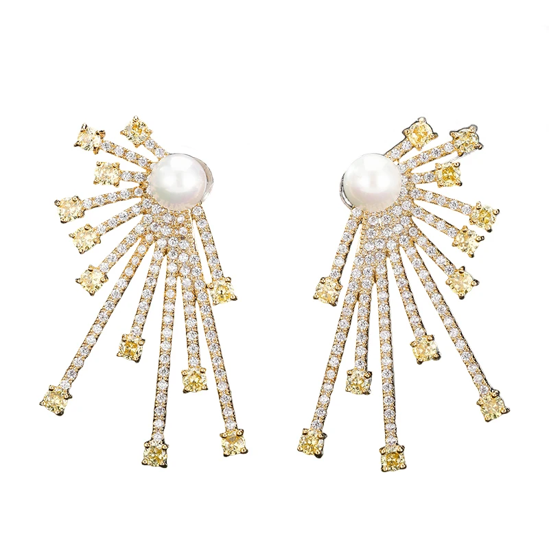 SENYU New CZ Stone Irregular Branch Design Big Stud Earrings High Quality Cubic Zirconia Fashion Styling Jewelry for Wedding
SENYU New CZ Stone Irregular Branch Design Big Stud Earrings High Quality Cubic Zirconia Fashion Styling Jewelry for Wedding