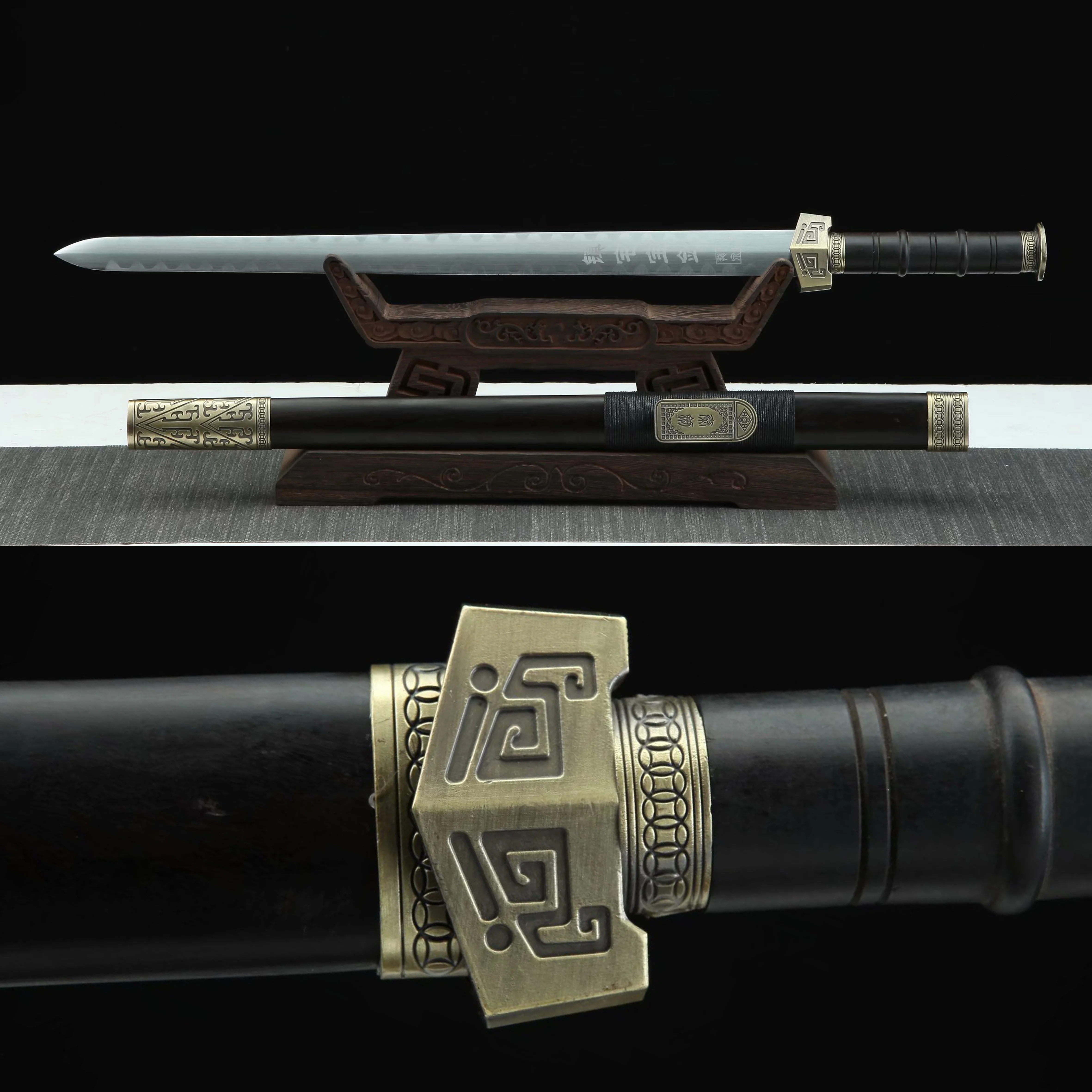 74cm Chinese Sword Kung Fu Combat Training Sports Outdoor Samurai Sword Katana - Gift for Martial Arts Enthusiasts Not Sharp
74cm Chinese Sword Kung Fu Combat Training Sports Outdoor Samurai Sword Katana - Gift for Martial Arts Enthusiasts Not Sharp