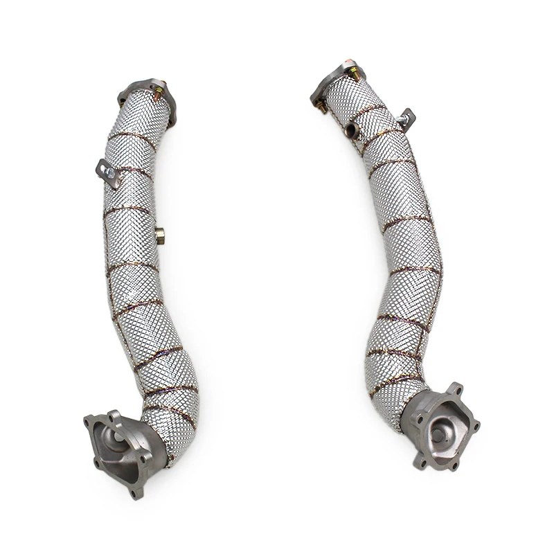 OEM Racing Car Exhaust Pipes For Aston Martin Vantage V8 4.0T 2018+Stainless Steel Downpipe With Heat Shield
OEM Racing Car Exhaust Pipes For Aston Martin Vantage V8 4.0T 2018+Stainless Steel Downpipe With Heat Shield