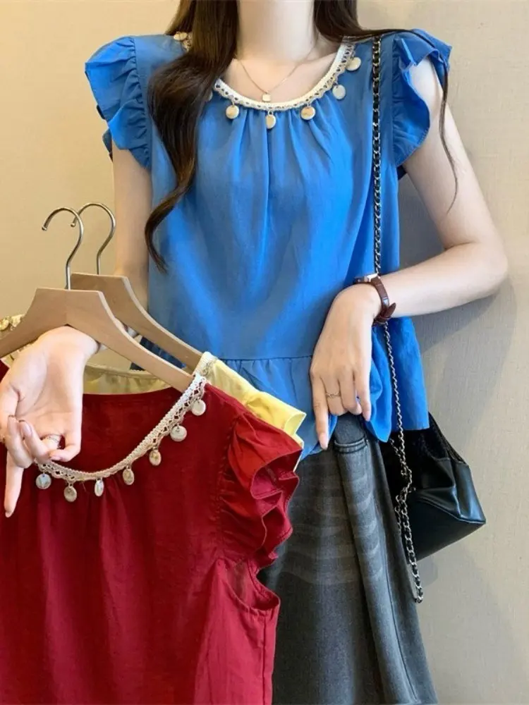 Новая женская толстовка Ele 2025: пышный плиссированный топ в стиле куклы, зимний дизайн, корейская версия, свободный крой, круглый вырез
Новая женская толстовка Ele 2025: пышный плиссированный топ в стиле куклы, зимний дизайн, корейская версия, свободный крой, круглый вырез