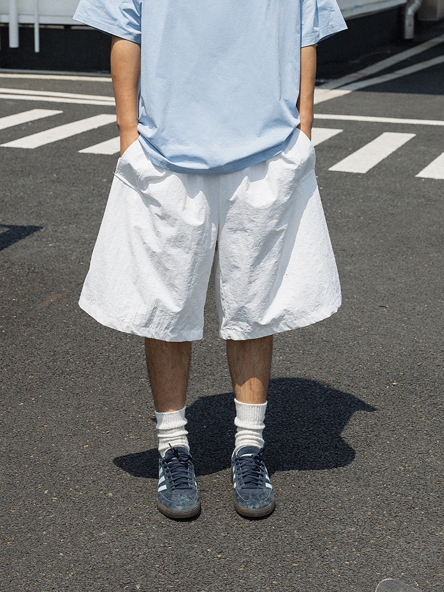 Летние свободные брюки прямого кроя Noears, 5 дюймов, повседневные, однотонные, мужские, рабочая одежда, молодежные, энергичные, из нейлоновой ткани
Летние свободные брюки прямого кроя Noears, 5 дюймов, повседневные, однотонные, мужские, рабочая одежда, молодежные, энергичные, из нейлоновой ткани