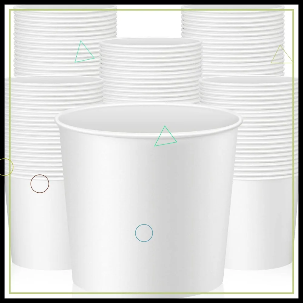 100 Pack 85 oz Paper Food Buckets, Disposable Cardboard Containers for Parties, Weddings, Baby Showers & Events
100 Pack 85 oz Paper Food Buckets, Disposable Cardboard Containers for Parties, Weddings, Baby Showers & Events