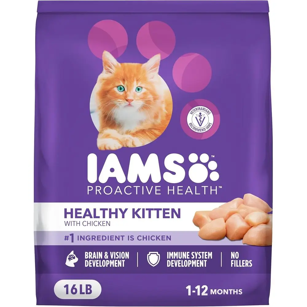 Сухой корм Proactive для котят с курицей, 16 фунтов. Сумка
Сухой корм Proactive для котят с курицей, 16 фунтов. Сумка