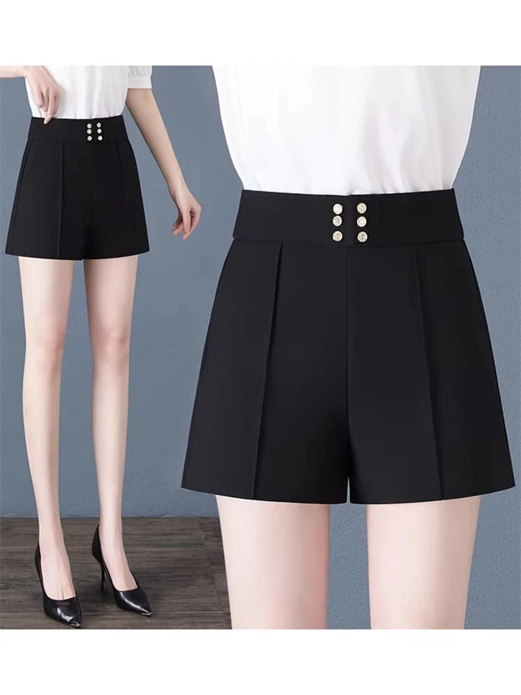 High Waist ort Pants Women's Summer Outdoor Wear A-Line Hot Pants plus Size Mom Thin Casual Wide Leg Five-Quarter Pants
High Waist ort Pants Women's Summer Outdoor Wear A-Line Hot Pants plus Size Mom Thin Casual Wide Leg Five-Quarter Pants