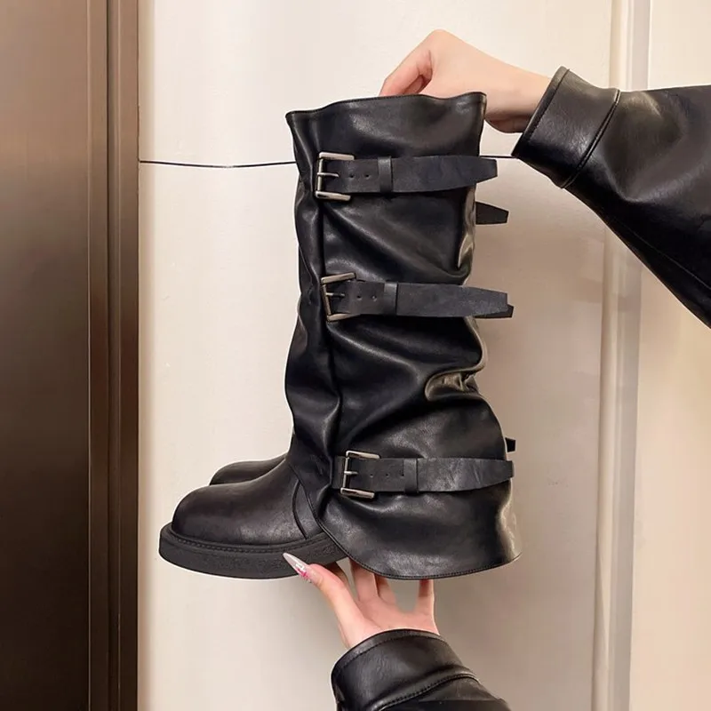 Women's Retro Belt Buckle High Heels Western Denim New Outdoor Slimming Fashion Women's Shoes Women's Beautiful Long Tube Boots
Women's Retro Belt Buckle High Heels Western Denim New Outdoor Slimming Fashion Women's Shoes Women's Beautiful Long Tube Boots