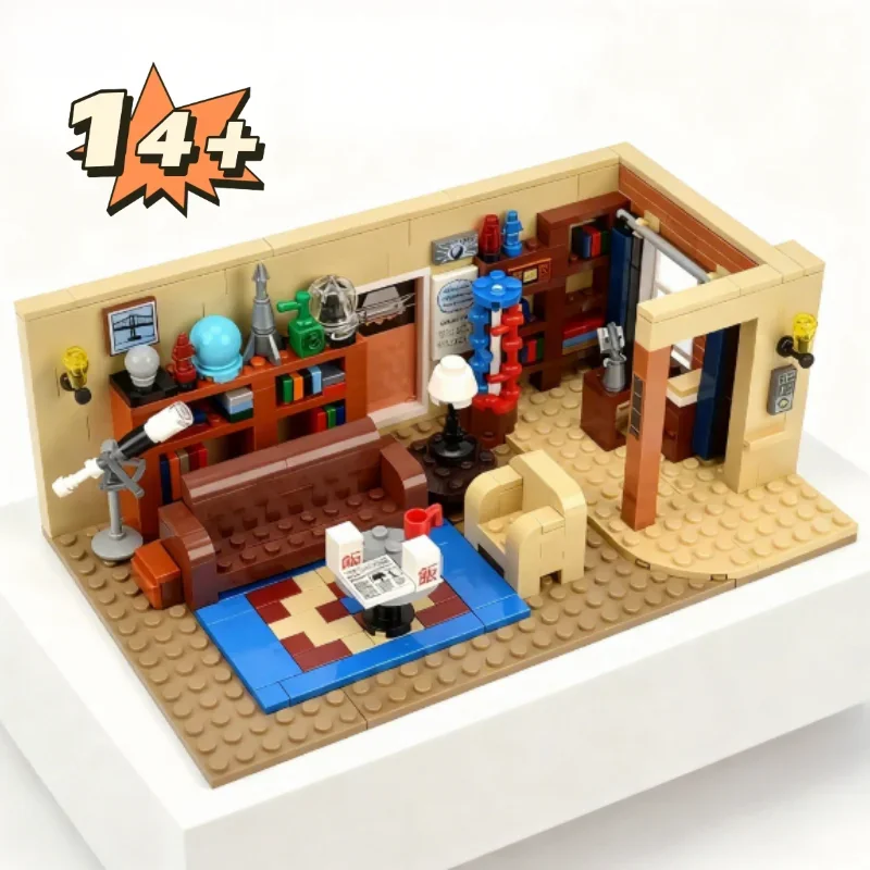 MOC BigBang Theory American TV Drama Friends Living Room Model Building Blocks 534pcs Bricks Kids Toys Gift
MOC BigBang Theory American TV Drama Friends Living Room Model Building Blocks 534pcs Bricks Kids Toys Gift