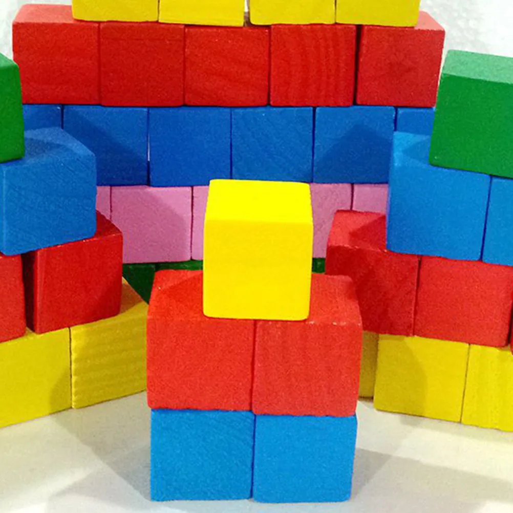 100Pcs Wooden Cube Early Childhood Education Square Blocks Mini Craft Cube DIY Small Solid Solid Wood Square Block for Learning
100Pcs Wooden Cube Early Childhood Education Square Blocks Mini Craft Cube DIY Small Solid Solid Wood Square Block for Learning