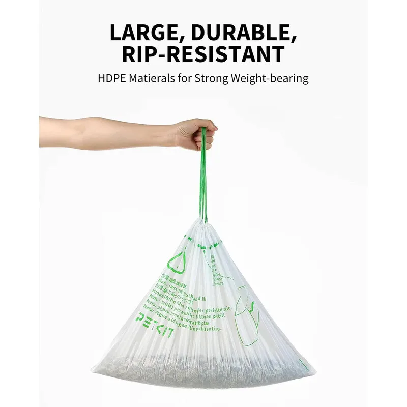 PETKIT Replacement Trash Bag For Puramax 2/PUROBOT Max Pro Automatic Cat Litter Box-1-5 Rolls Waste Bags
PETKIT Replacement Trash Bag For Puramax 2/PUROBOT Max Pro Automatic Cat Litter Box-1-5 Rolls Waste Bags