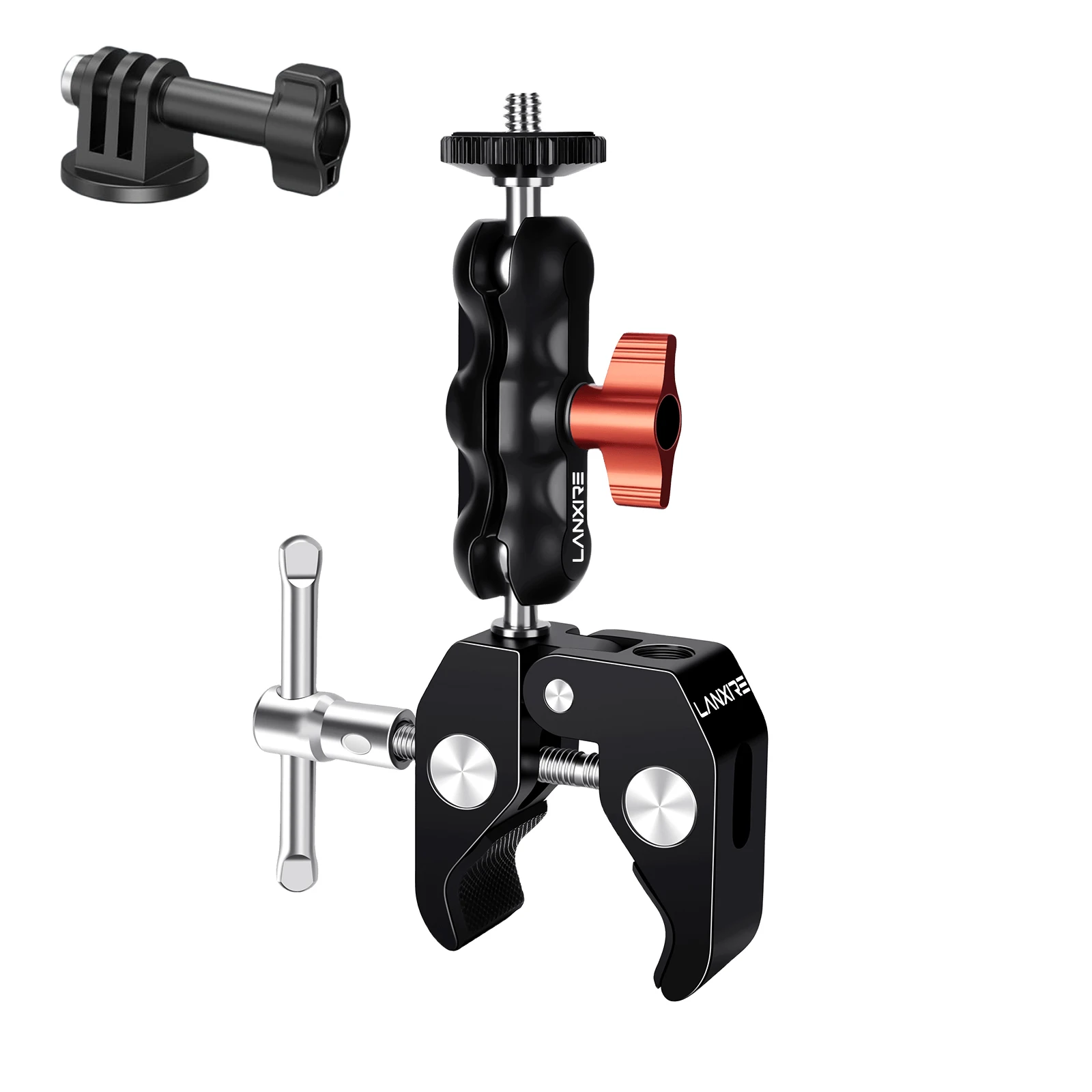 Lanxire Motorcycle Handlebar Mount for Monitor Light Microphone Photography Gear GoPro Insta360 SJCAM DJI AKASO Action Camera
Lanxire Motorcycle Handlebar Mount for Monitor Light Microphone Photography Gear GoPro Insta360 SJCAM DJI AKASO Action Camera