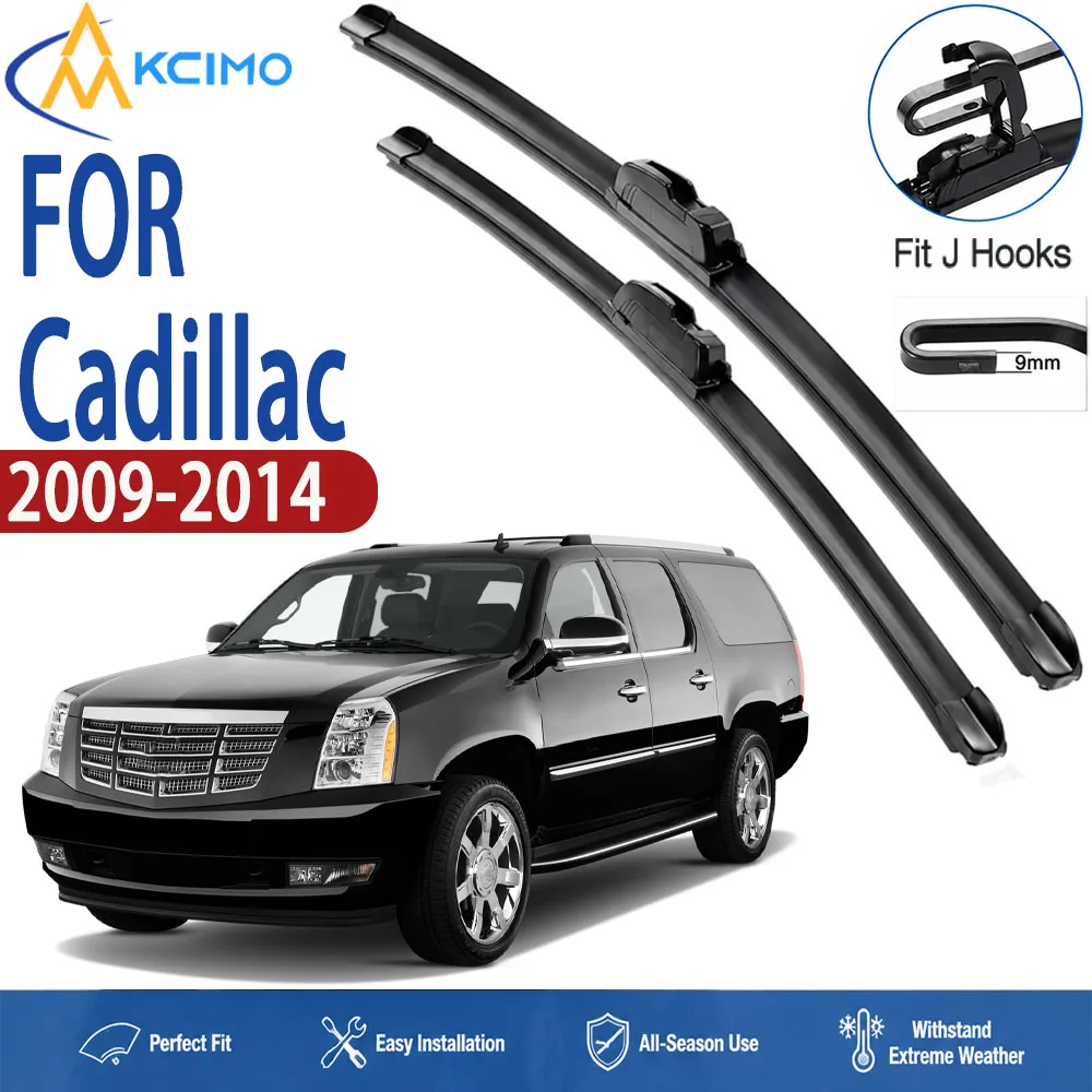 22"+22" U/J Hook Wiper Blade Set For Cadillac Escalade 2009-2014 Durable Boneless Wipers Clear Quiet Stable Clean Vision
22"+22" U/J Hook Wiper Blade Set For Cadillac Escalade 2009-2014 Durable Boneless Wipers Clear Quiet Stable Clean Vision