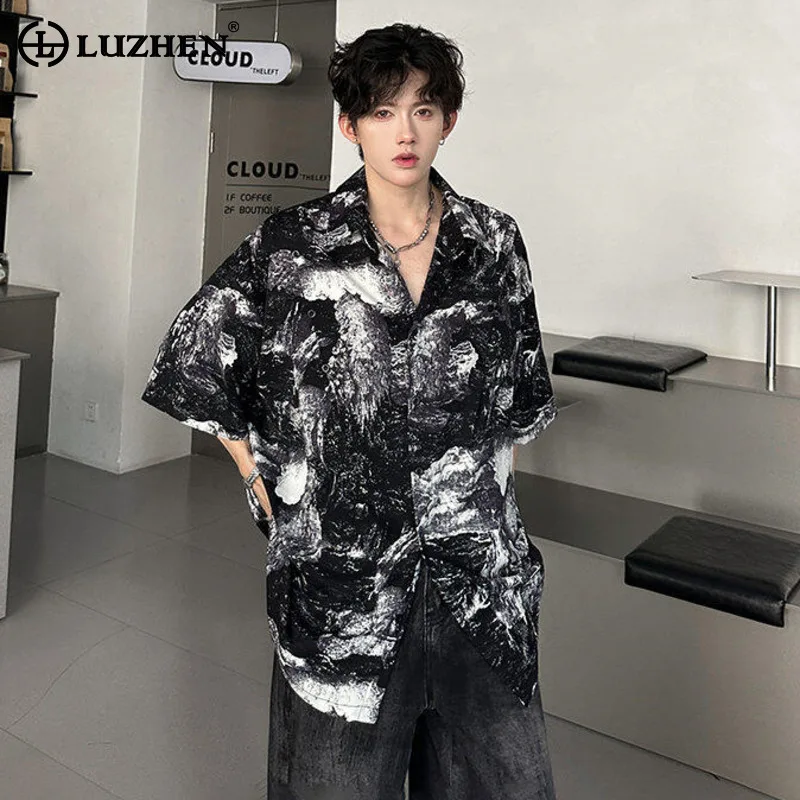 LUZHEN модные роскошные элегантные свободные повседневные рубашки с коротким рукавом высокого качества тонкие 2025 летние крутые красивые мужские топы новые JY2388
LUZHEN модные роскошные элегантные свободные повседневные рубашки с коротким рукавом высокого качества тонкие 2025 летние крутые красивые мужские топы новые JY2388