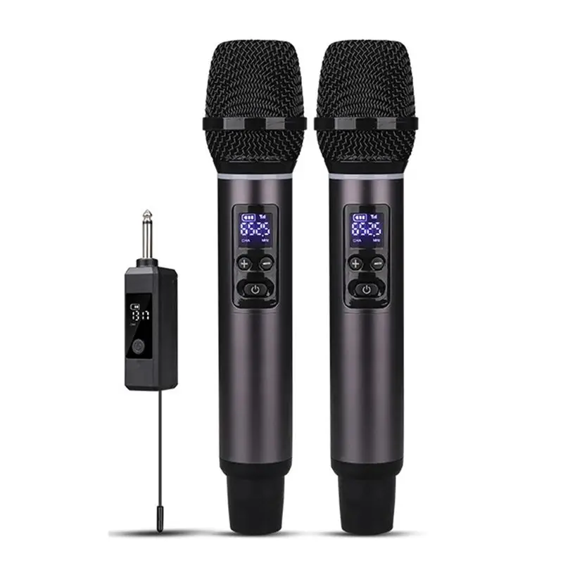 ABME 2.4G Handheld Microphone Performance Microphone For Karaoke Live Party Show Meeting
ABME 2.4G Handheld Microphone Performance Microphone For Karaoke Live Party Show Meeting