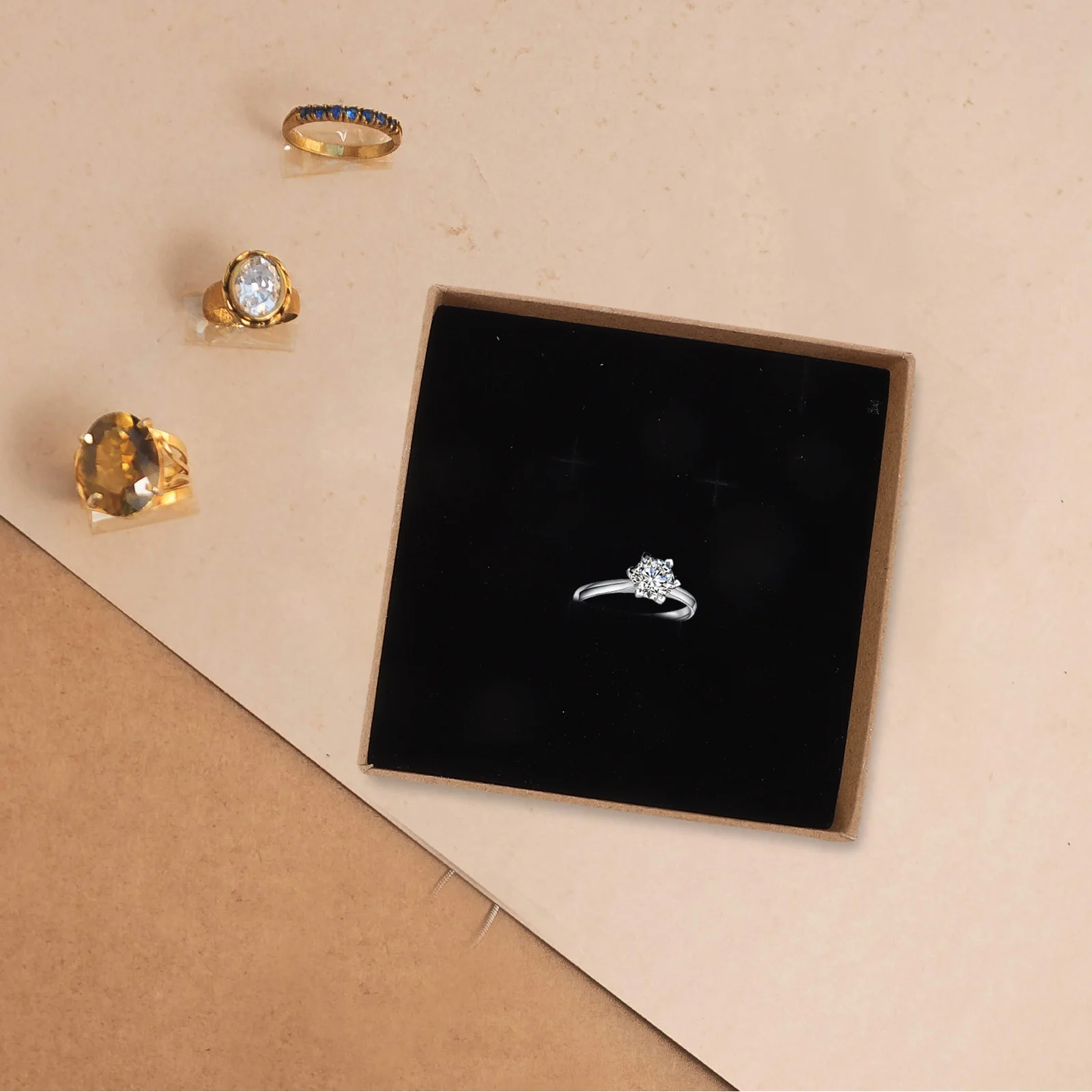 10Pcs Vintage Jewelry Gift Boxes Kraft Paper Small Packaging Boxes for Necklace Ring Earring Storage Gift Box Ring Box
10Pcs Vintage Jewelry Gift Boxes Kraft Paper Small Packaging Boxes for Necklace Ring Earring Storage Gift Box Ring Box