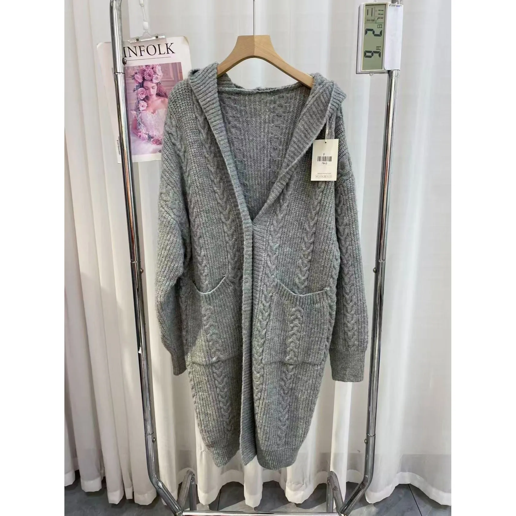 New Arrival Women's Knitted Sweater Q7843 Twist Design Slimming ort Pure Color Autumn Winter Warm Thiened Long Sve Top
New Arrival Women's Knitted Sweater Q7843 Twist Design Slimming ort Pure Color Autumn Winter Warm Thiened Long Sve Top