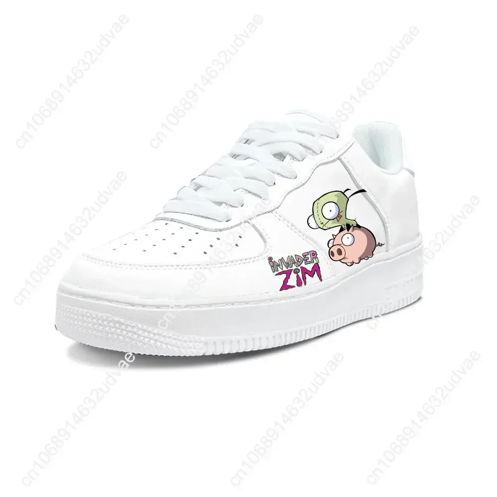 Invader Zim Shoes AF Mens Womens Teenager White Flats Force Sneakers High Quality Footwear Basketball Running Customized Shoe
Invader Zim Shoes AF Mens Womens Teenager White Flats Force Sneakers High Quality Footwear Basketball Running Customized Shoe