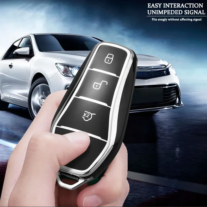 Fashion New Soft TPU Car Key Case Protect Cover 4 Button For BYD Qin Plusdmi Atto 3 Han EV Dolphin Durable Car Accessories
Fashion New Soft TPU Car Key Case Protect Cover 4 Button For BYD Qin Plusdmi Atto 3 Han EV Dolphin Durable Car Accessories