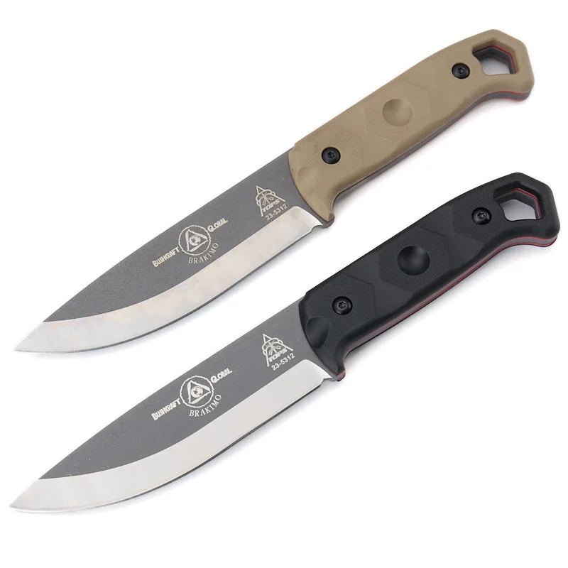 Brakimo Durable Straight Knife D2 Steel Blade Nylon Fiberglass Handle Portable Multi-functional Sharp Cutting Knife Men's Gift
Brakimo Durable Straight Knife D2 Steel Blade Nylon Fiberglass Handle Portable Multi-functional Sharp Cutting Knife Men's Gift