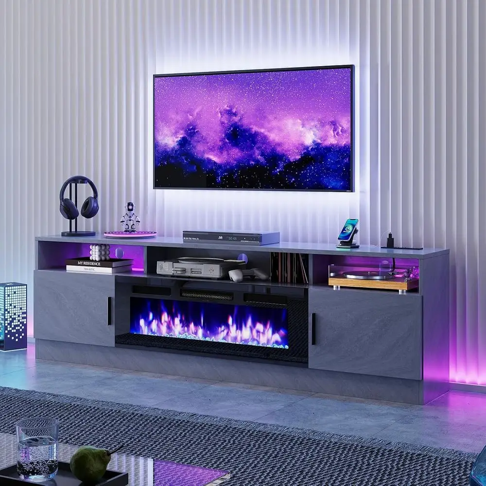 80-телевизоров со светодиодной подсветкой и местом для хранения вещей, 36 топ, современная медиаконсоль для гостиной - серо-черный
80-телевизоров со светодиодной подсветкой и местом для хранения вещей, 36 топ, современная медиаконсоль для гостиной - серо-черный