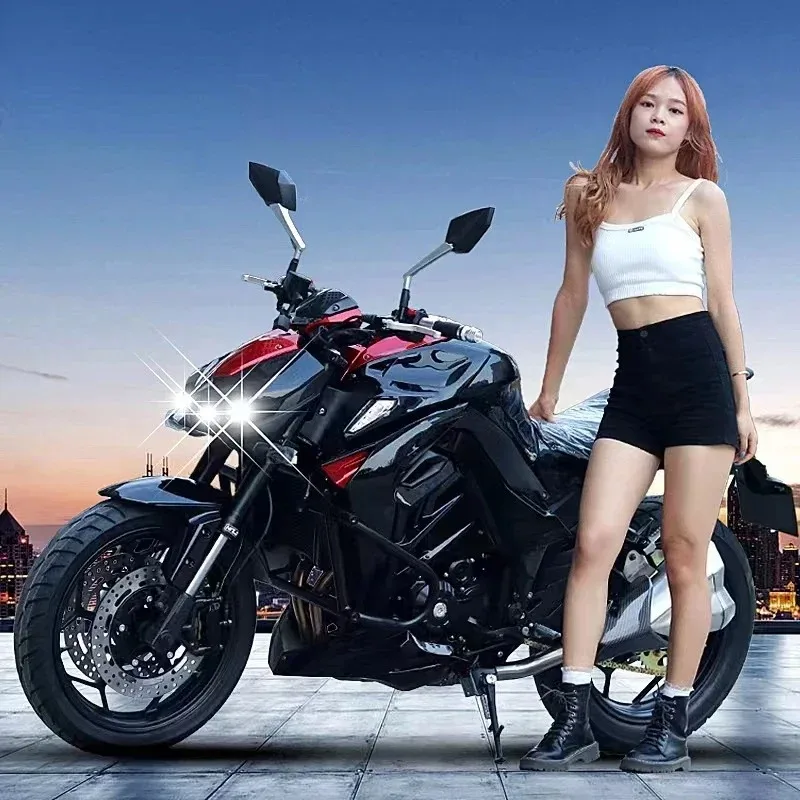 New N19 motorcycle sports car big python street car national four EFI 400 double-cylinder water-cooled heavy locomotive
New N19 motorcycle sports car big python street car national four EFI 400 double-cylinder water-cooled heavy locomotive