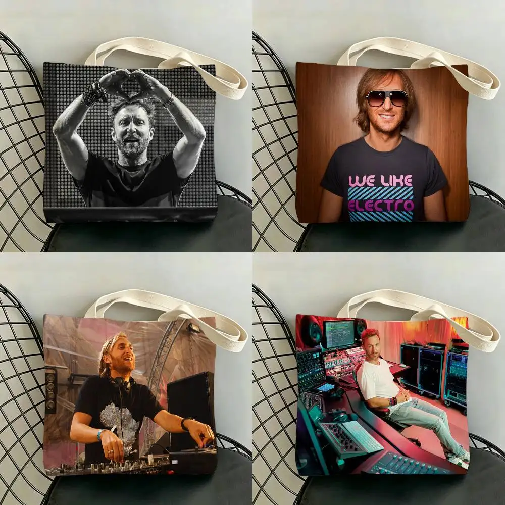 D-David G-Guetta Storage Bags Double-Sided Print Large Tote Bag Durable Beach Picnic Foldable Gift Eco
D-David G-Guetta Storage Bags Double-Sided Print Large Tote Bag Durable Beach Picnic Foldable Gift Eco