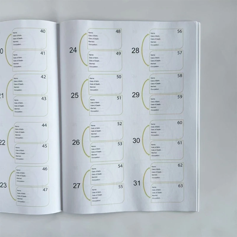 Reusable Genealogy Organiser Journal Family Tree Notebook Family History Recording Book for Generational Story Archiving
Reusable Genealogy Organiser Journal Family Tree Notebook Family History Recording Book for Generational Story Archiving
