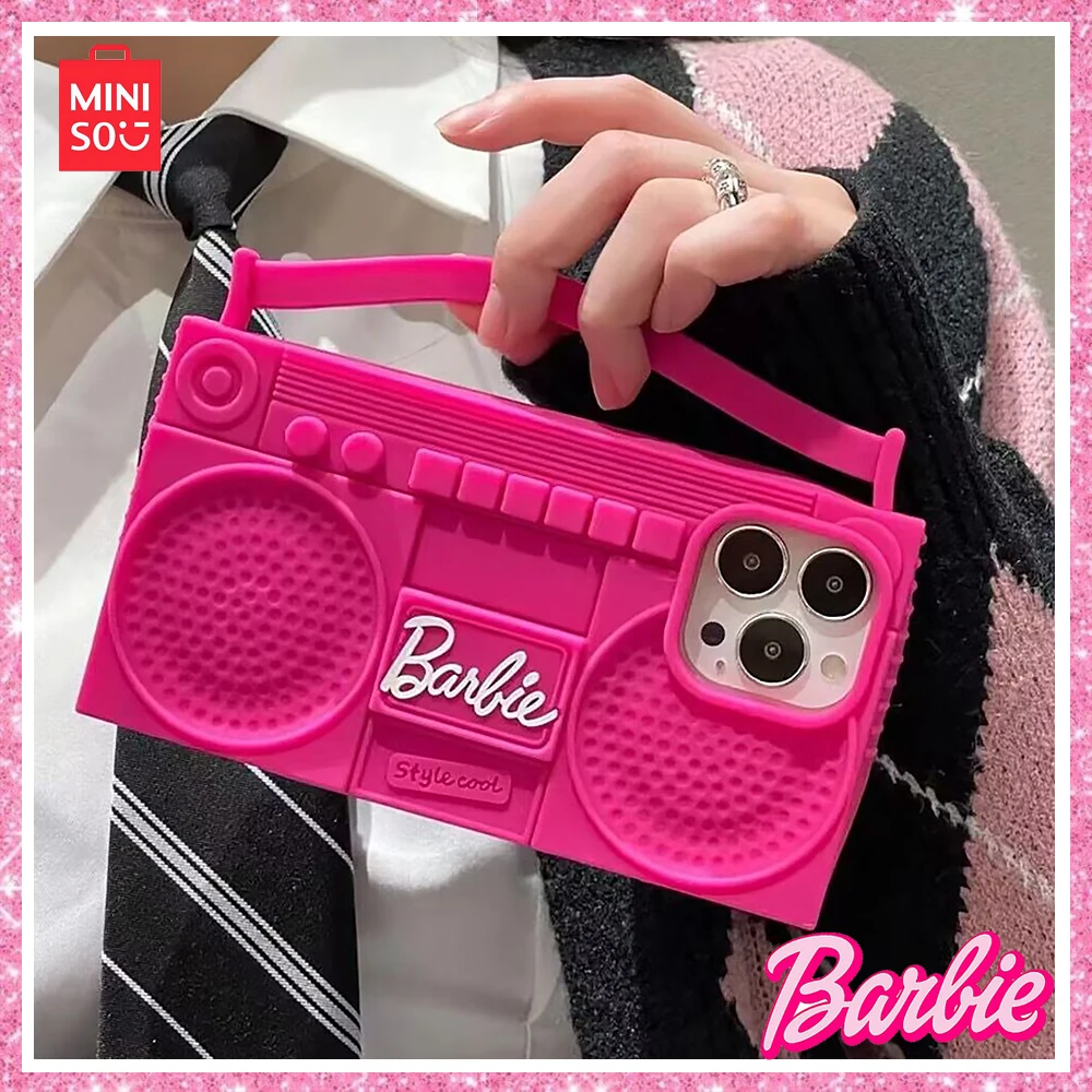 2024 New Miniso Barbie Cartoon Cute Y2K Girls Stereo Radio Fashion Multifunctional Phone Case Birthday Christmas Halloween Gift
2024 New Miniso Barbie Cartoon Cute Y2K Girls Stereo Radio Fashion Multifunctional Phone Case Birthday Christmas Halloween Gift
