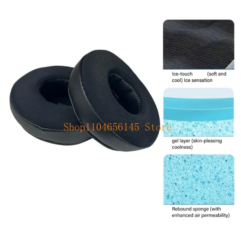 652F Cooling Mesh Ear Pads Sponges Ear Cushions Cover for H30i Headphones
652F Cooling Mesh Ear Pads Sponges Ear Cushions Cover for H30i Headphones