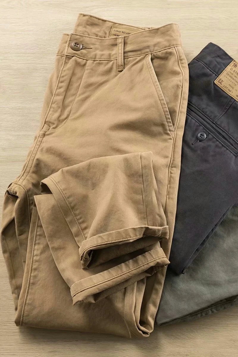 Casual Cotton Work Trousers for Men Loose Straight Leg Anti-Scalding Welding Labor Protection Pants Wear Resistant Long Trousers
Casual Cotton Work Trousers for Men Loose Straight Leg Anti-Scalding Welding Labor Protection Pants Wear Resistant Long Trousers