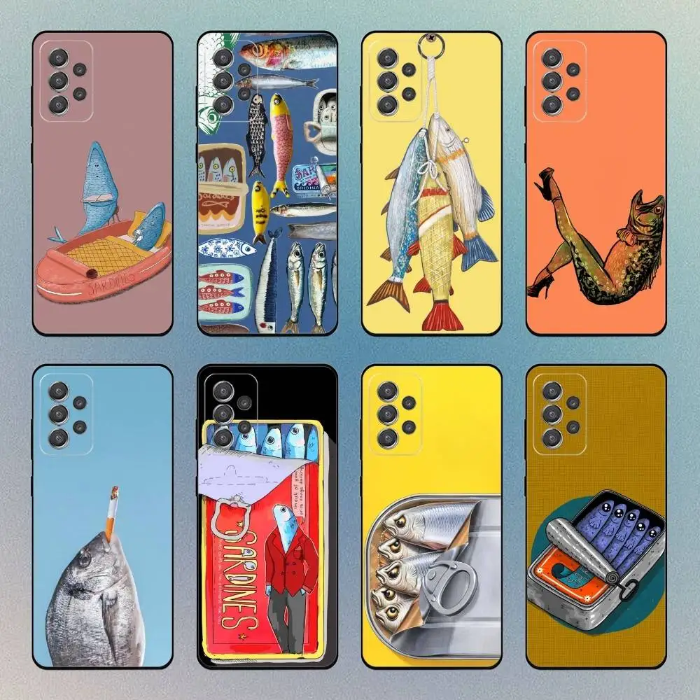 Fish Funny Sardines Phone Case For Samsung S25,S24,S21,S22,S23,S30,Ultra,S20 Black Soft Case
Fish Funny Sardines Phone Case For Samsung S25,S24,S21,S22,S23,S30,Ultra,S20 Black Soft Case