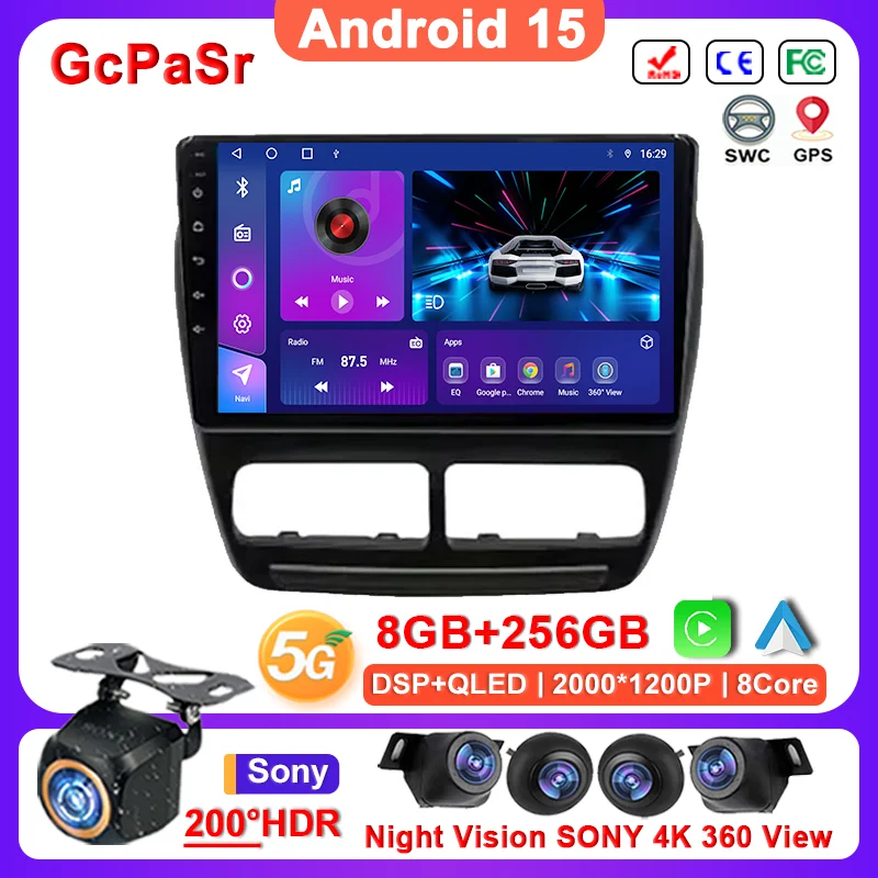 Android 15 Car Stereo For Fiat Doblo 2010 - 2019 Auto Carplay GPS Navigation Multimedia Wireless Player 5G Wifi CPU Screen DVD
Android 15 Car Stereo For Fiat Doblo 2010 - 2019 Auto Carplay GPS Navigation Multimedia Wireless Player 5G Wifi CPU Screen DVD