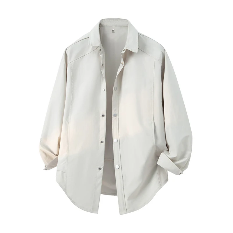 Men's Long Sleeve Shirt Spring Summer Fashion Solid Casual Shirt Jacket Minimalist Versatile Commuter Streetwear Daily Outing
Men's Long Sleeve Shirt Spring Summer Fashion Solid Casual Shirt Jacket Minimalist Versatile Commuter Streetwear Daily Outing