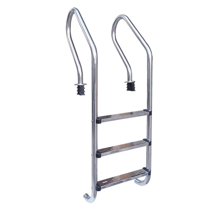 304 Stainless Steel Pool Ladder 2-5 Steps Anti-Slip Structure
304 Stainless Steel Pool Ladder 2-5 Steps Anti-Slip Structure