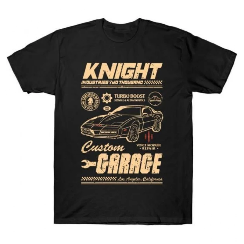 Vintage Rider Knight Rider 80s Retro Car Gift t shirt 100% cotton printed tee Short Sleeve Graphic Clothes All size tops S-6XL
Vintage Rider Knight Rider 80s Retro Car Gift t shirt 100% cotton printed tee Short Sleeve Graphic Clothes All size tops S-6XL