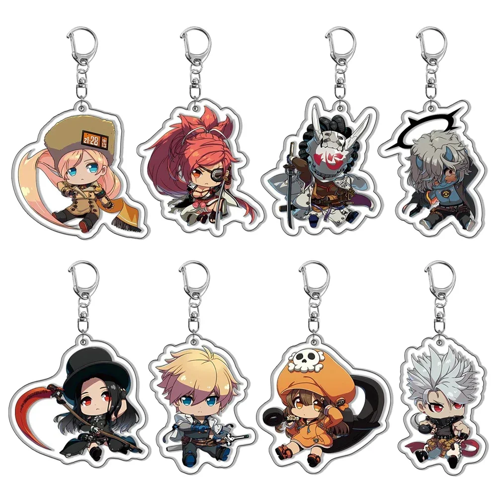 Game Guilty Gear Figures Keychain Ky·Kiske May SOL·BADGUY Baiken Cosplay Acrylic Keyring Bag Pendant Decor Collection Fans Gifts
Game Guilty Gear Figures Keychain Ky·Kiske May SOL·BADGUY Baiken Cosplay Acrylic Keyring Bag Pendant Decor Collection Fans Gifts