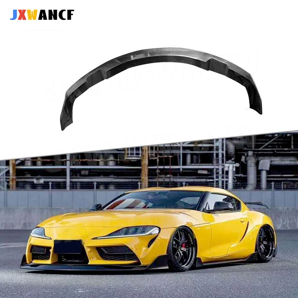 JXWANCF High Quality Carbon Fiber Front Bumper Lip For Toyota Supra 2019 - 2020 FRP Car A Styling
JXWANCF High Quality Carbon Fiber Front Bumper Lip For Toyota Supra 2019 - 2020 FRP Car A Styling