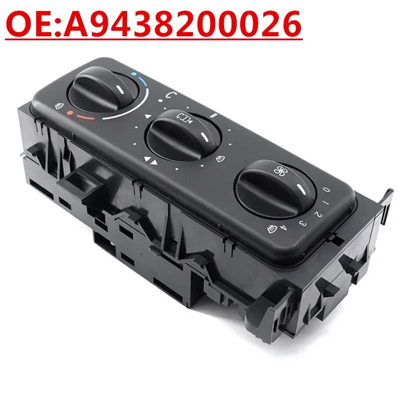 Новый OE: A9438200026 Автомобильные детали, переключатель блока управления обогревателем, переключатель панели кондиционера для Benz
Новый OE: A9438200026 Автомобильные детали, переключатель блока управления обогревателем, переключатель панели кондиционера для Benz