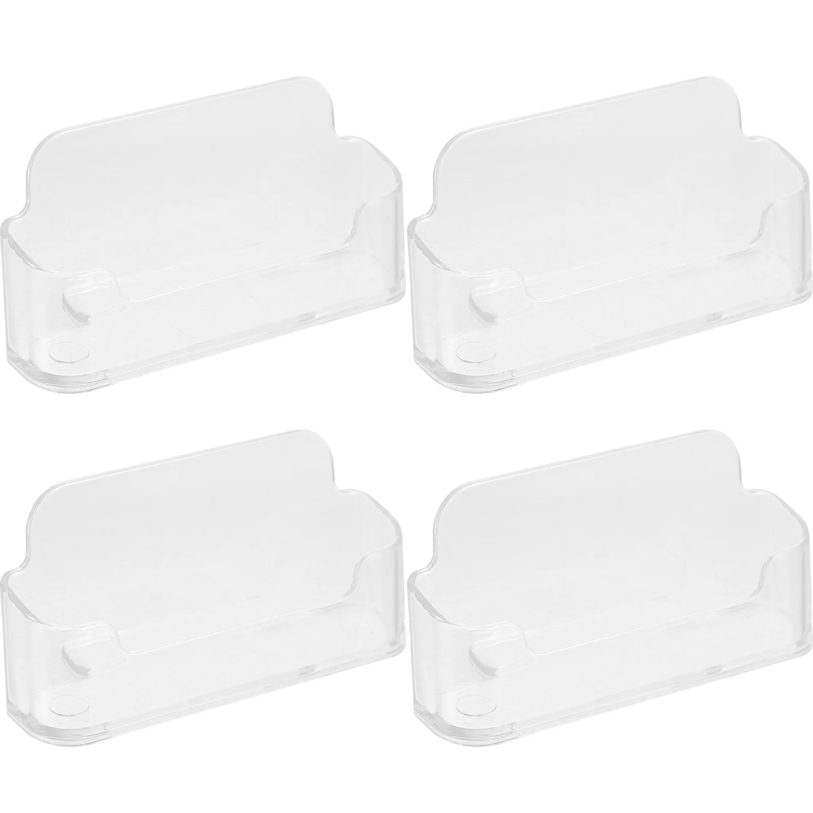 4Pcs Business Card Boxes Transparent Clear Card Holder Organizer Office Desk Display Photocard Stand Vendor Booth Supplies
4Pcs Business Card Boxes Transparent Clear Card Holder Organizer Office Desk Display Photocard Stand Vendor Booth Supplies