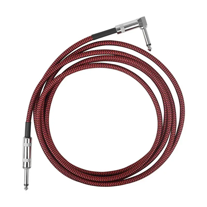 (AD10) Braided Cable Folk Electric Box Bass Electric Guitar Cable Noise Reduction Cable 6.35mm Audio Cable
(AD10) Braided Cable Folk Electric Box Bass Electric Guitar Cable Noise Reduction Cable 6.35mm Audio Cable