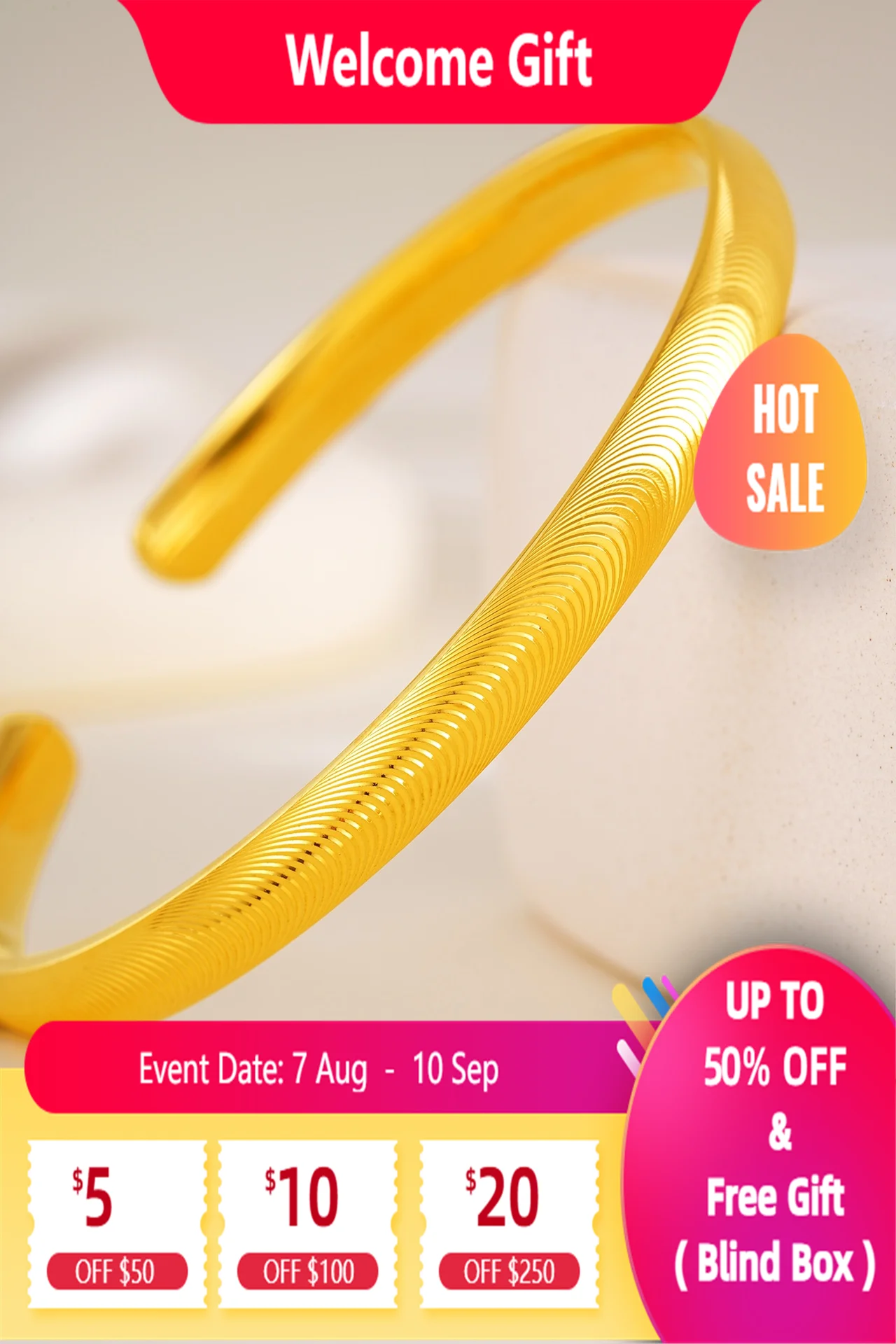 Lium Gems 24k Gold vermeil Silver MoneyAttraction WavePattern Wealth Prosperity Luck Spirit Mood Energy Protection Cuff Bracelet
Lium Gems 24k Gold vermeil Silver MoneyAttraction WavePattern Wealth Prosperity Luck Spirit Mood Energy Protection Cuff Bracelet