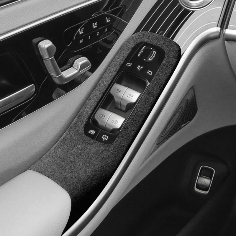 For Mercedes ( W223) S-Class S-Class Maybach Car Window Control Panel Frame Trim Sticker Made of Alcantara Interior Accessories
For Mercedes ( W223) S-Class S-Class Maybach Car Window Control Panel Frame Trim Sticker Made of Alcantara Interior Accessories