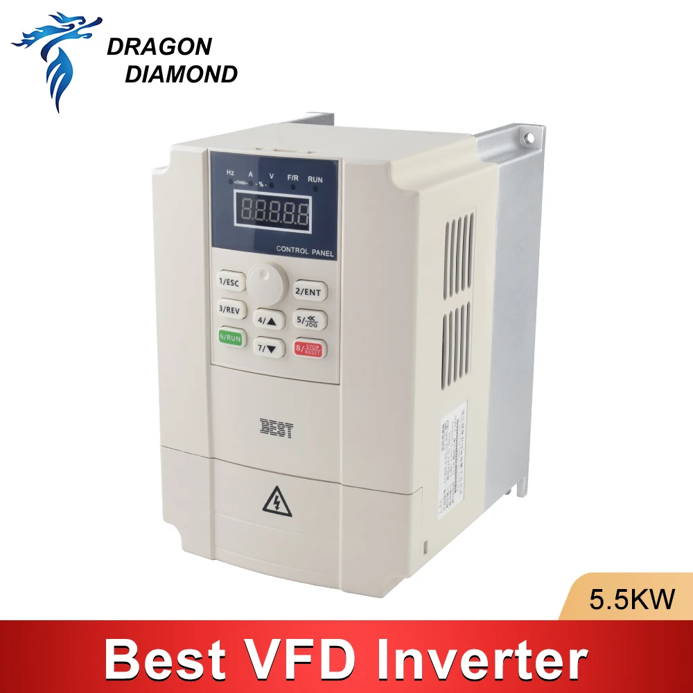Best Original 5.5KW VFD Frequency Converter Inverter 220V/380V For CNC Milling Machine Spindle Motor Speed Control
Best Original 5.5KW VFD Frequency Converter Inverter 220V/380V For CNC Milling Machine Spindle Motor Speed Control