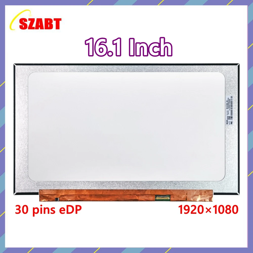 16,1-дюймовый ЖК-экран для ноутбука NV161FHM-N41 NV161FHM-N61 N161HCA-EAC IPS 1920*1080 EDP 30-контактная матрица дисплея
16,1-дюймовый ЖК-экран для ноутбука NV161FHM-N41 NV161FHM-N61 N161HCA-EAC IPS 1920*1080 EDP 30-контактная матрица дисплея