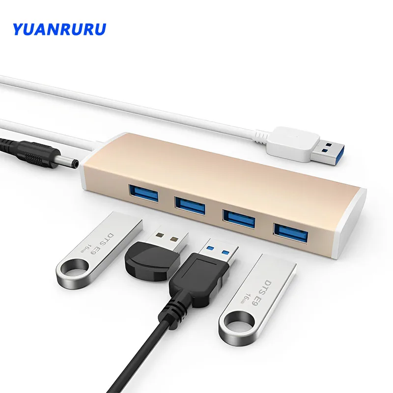 4 in 1 USB 3.0 Hub 5Gbps High Speed Multi USB Splitter 4 Port For Xiaomi Huawei Phone Macbook Hard Disk U Disk Mouse Keyboard
4 in 1 USB 3.0 Hub 5Gbps High Speed Multi USB Splitter 4 Port For Xiaomi Huawei Phone Macbook Hard Disk U Disk Mouse Keyboard