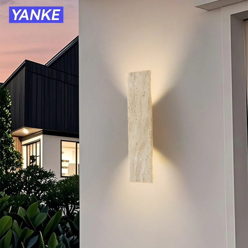 Modern Outdoor Wall Lamp Waterproof Yellow Cave Stone Up Down LED Light 110V 220V for Garden Gate Pillar Exterior
Modern Outdoor Wall Lamp Waterproof Yellow Cave Stone Up Down LED Light 110V 220V for Garden Gate Pillar Exterior