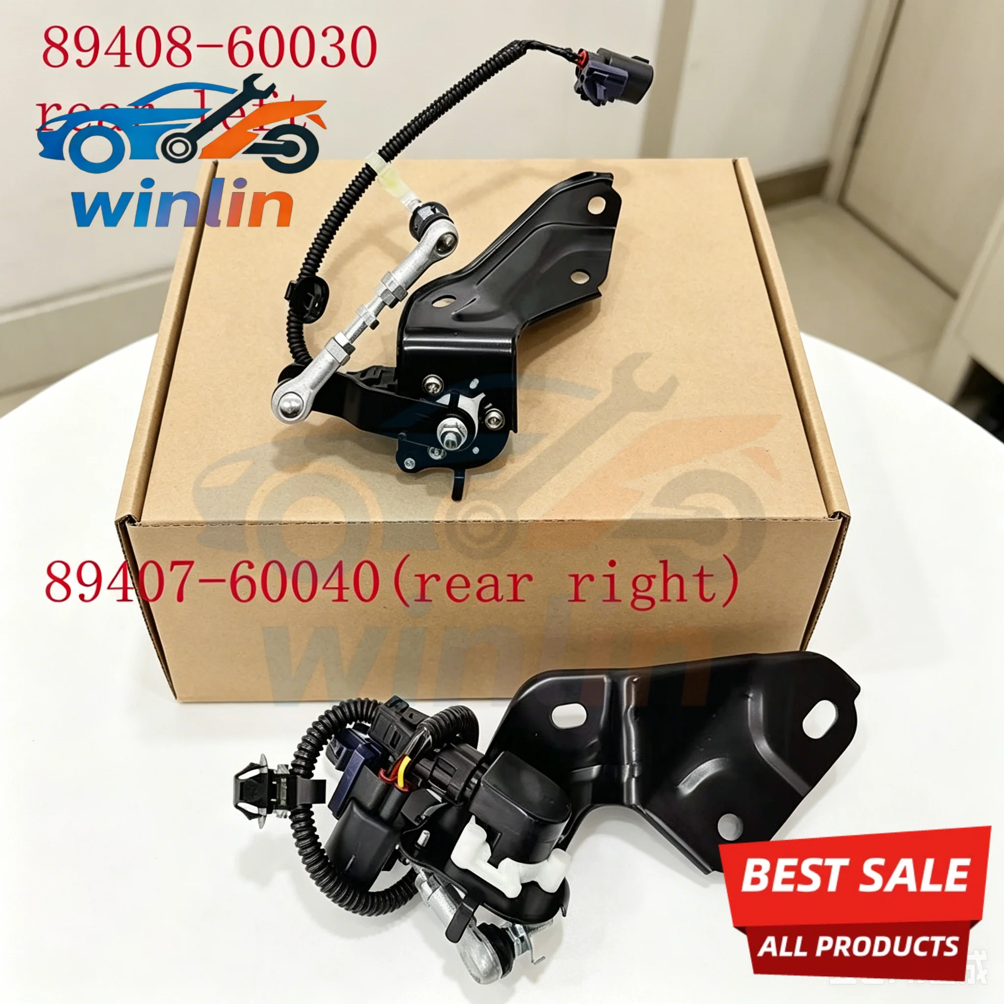 OEM 89408-60030 8940860030 Rear Left Right Height Level Sensor For Lexus GX460 Land Cruiser 150
OEM 89408-60030 8940860030 Rear Left Right Height Level Sensor For Lexus GX460 Land Cruiser 150