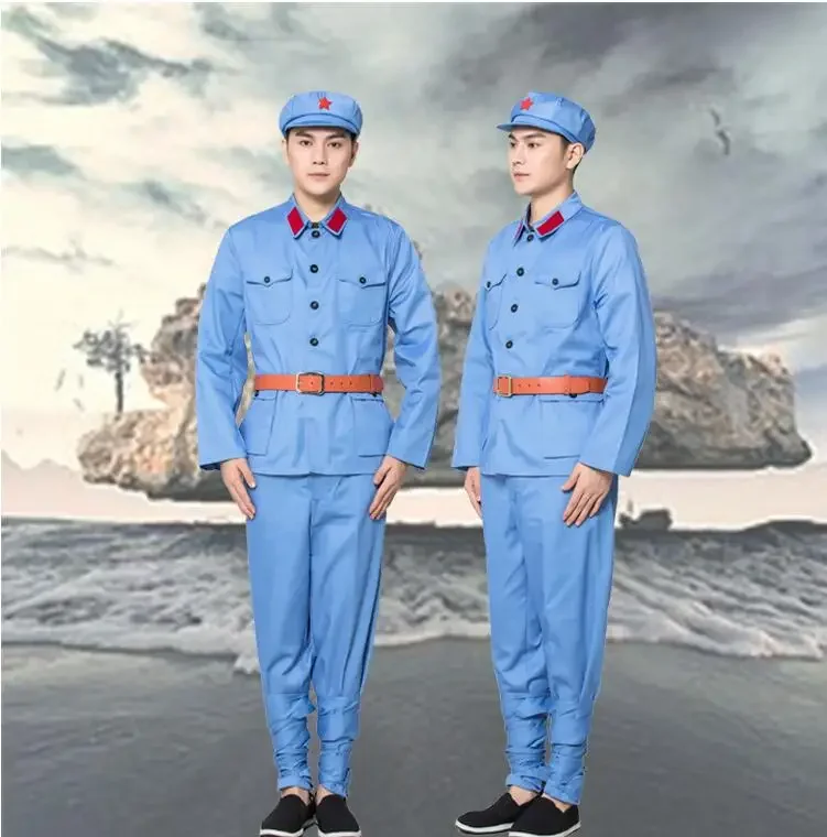 Eight way military uniform Old Time 1930s -1940s Red Army Suit performance suits liberation army Officer Soldiers Clothing
Eight way military uniform Old Time 1930s -1940s Red Army Suit performance suits liberation army Officer Soldiers Clothing