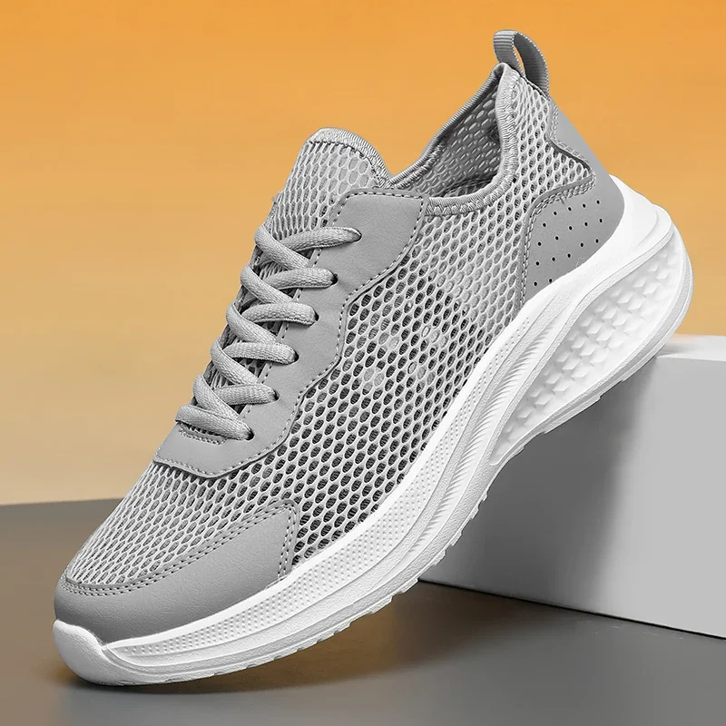 2025 Breathable Walking Sneakers Mesh Men Casual Shoes Outdoor Non-slip Running Shoes Lightweight Comfortable botas para hombre 
2025 Breathable Walking Sneakers Mesh Men Casual Shoes Outdoor Non-slip Running Shoes Lightweight Comfortable botas para hombre
